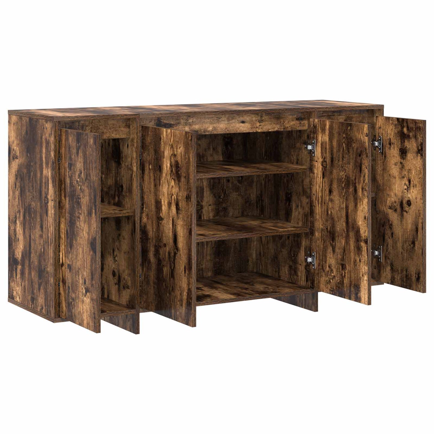 Sideboard Røget eg 135 x 41 x 75 cm Konstrueret træ