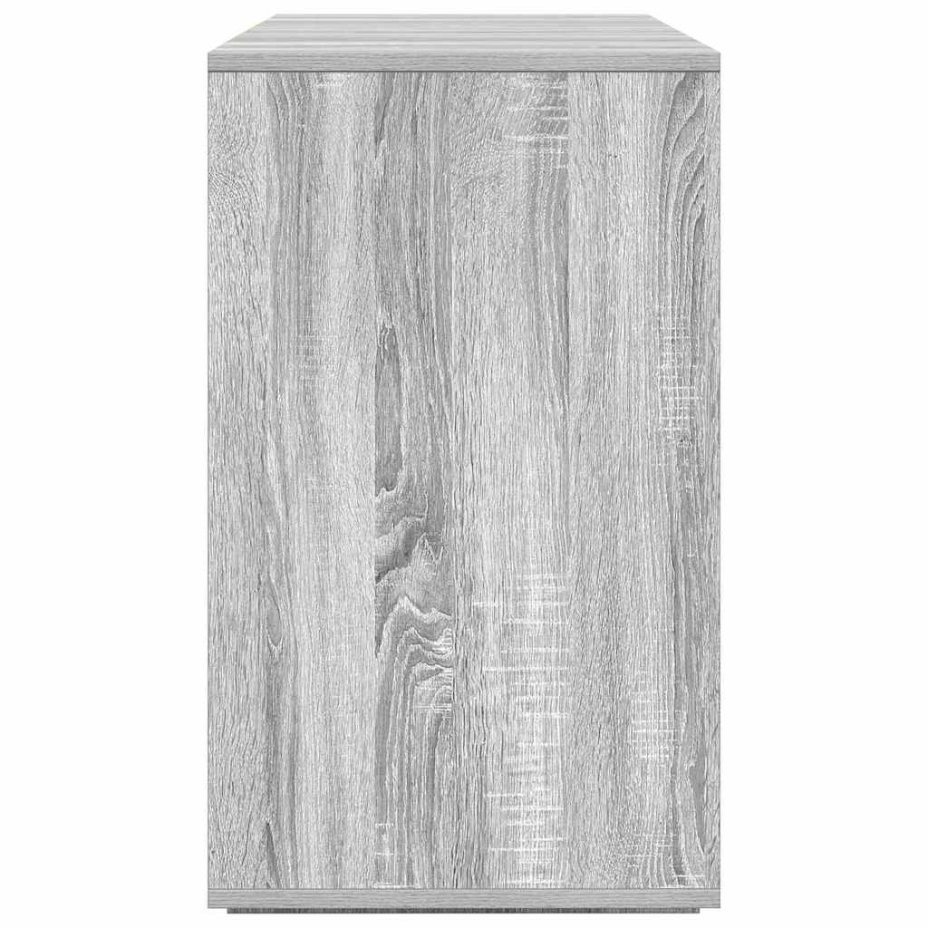 Sideboard Grå Sonoma 135 x 41 x 75 cm Konstrueret træ