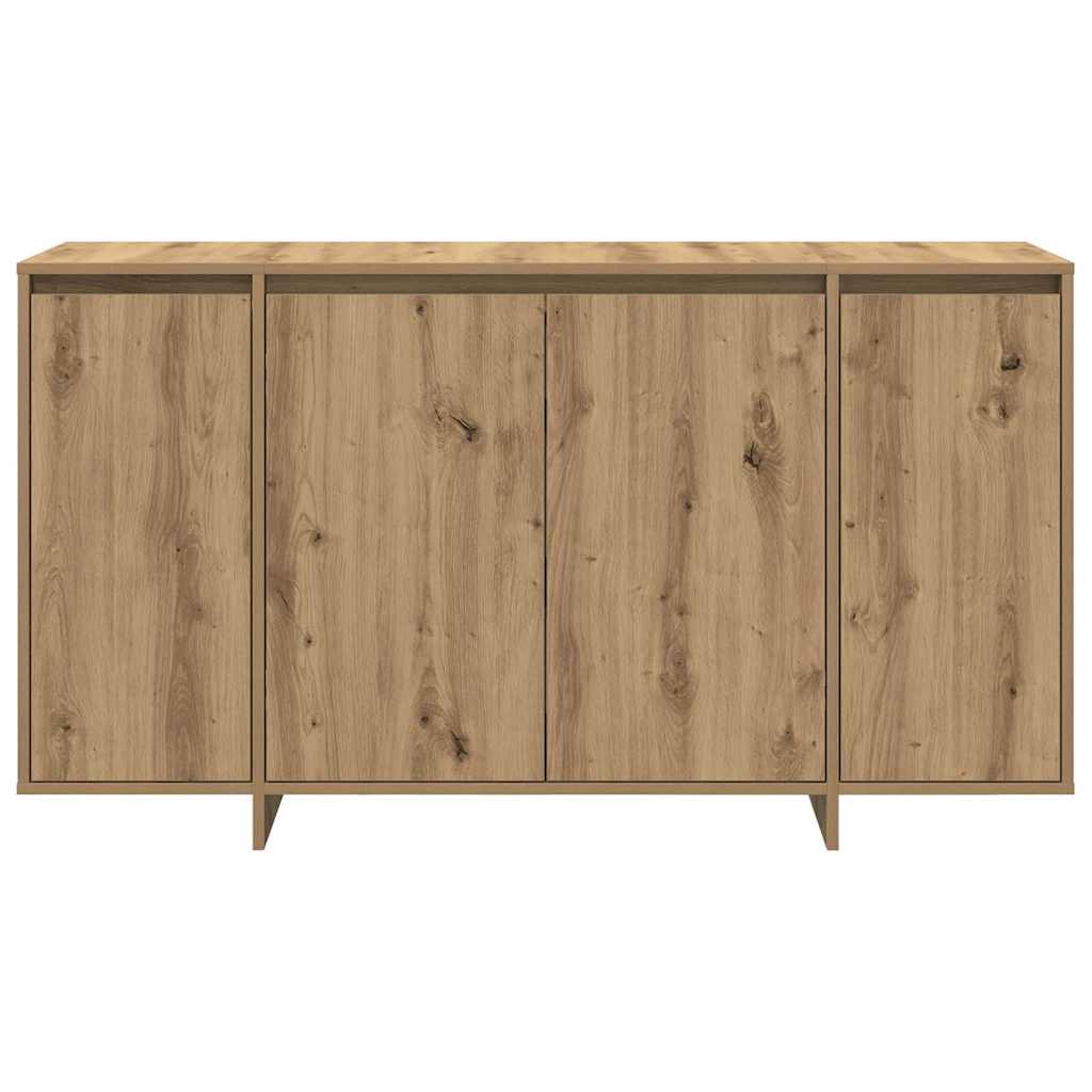 Sideboard Artisan Egetræ 135 x 41 x 75 cm Konstrueret træ