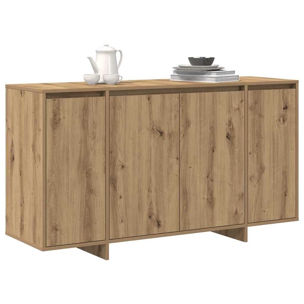 Sideboard Artisan Egetræ 135 x 41 x 75 cm Konstrueret træ