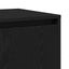 Sideboard Sort eg 135 x 41 x 75 cm Konstrueret træ