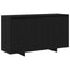 Sideboard Sort eg 135 x 41 x 75 cm Konstrueret træ