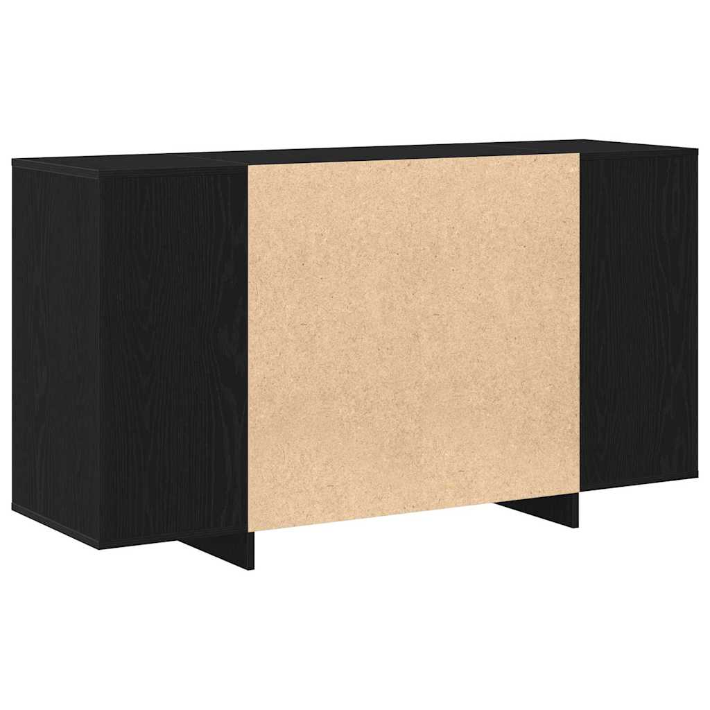 Sideboard Sort eg 135 x 41 x 75 cm Konstrueret træ