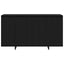 Sideboard Sort eg 135 x 41 x 75 cm Konstrueret træ
