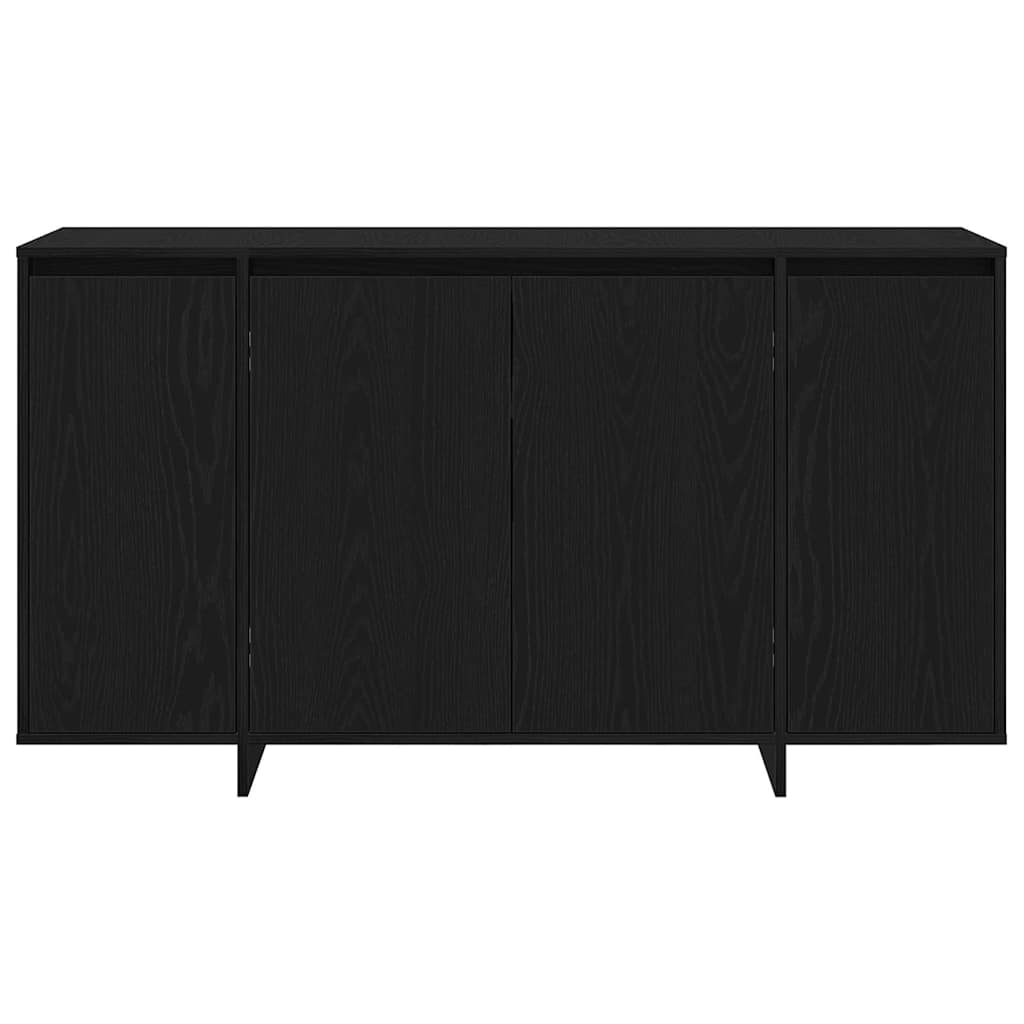 Sideboard Sort eg 135 x 41 x 75 cm Konstrueret træ