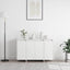 Sideboard Hvid 120 x 41 x 75 cm Konstrueret træ