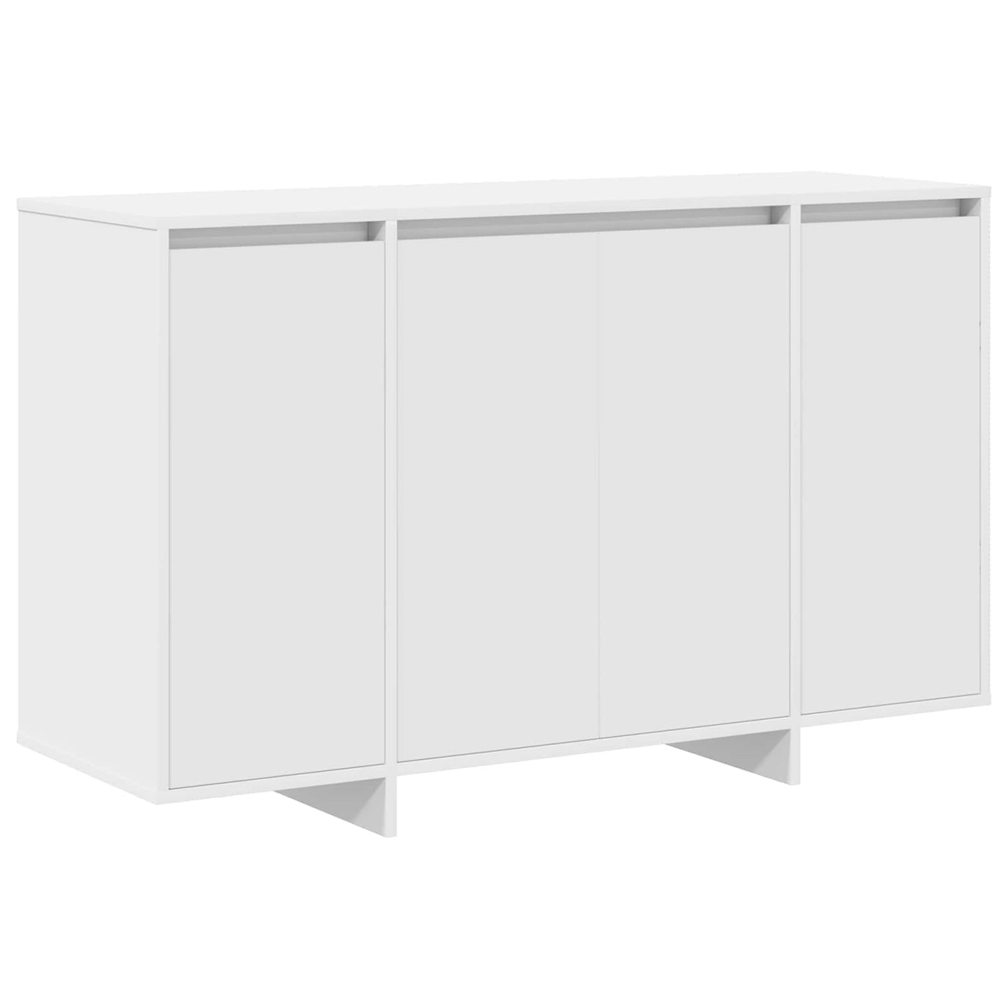 Sideboard Hvid 120 x 41 x 75 cm Konstrueret træ