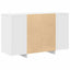 Sideboard Hvid 120 x 41 x 75 cm Konstrueret træ
