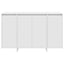 Sideboard Hvid 120 x 41 x 75 cm Konstrueret træ