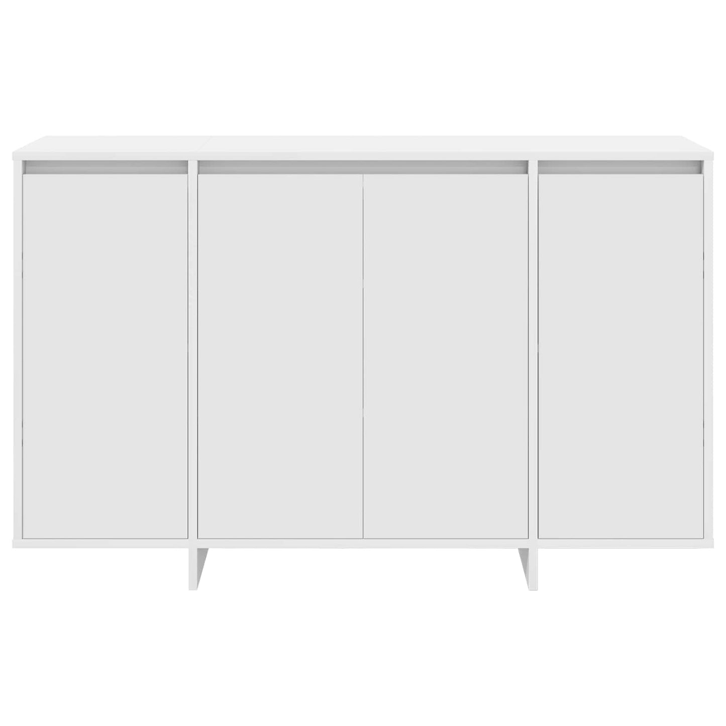 Sideboard Hvid 120 x 41 x 75 cm Konstrueret træ