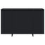 Sideboard Sort 120 x 41 x 75 cm Konstrueret træ