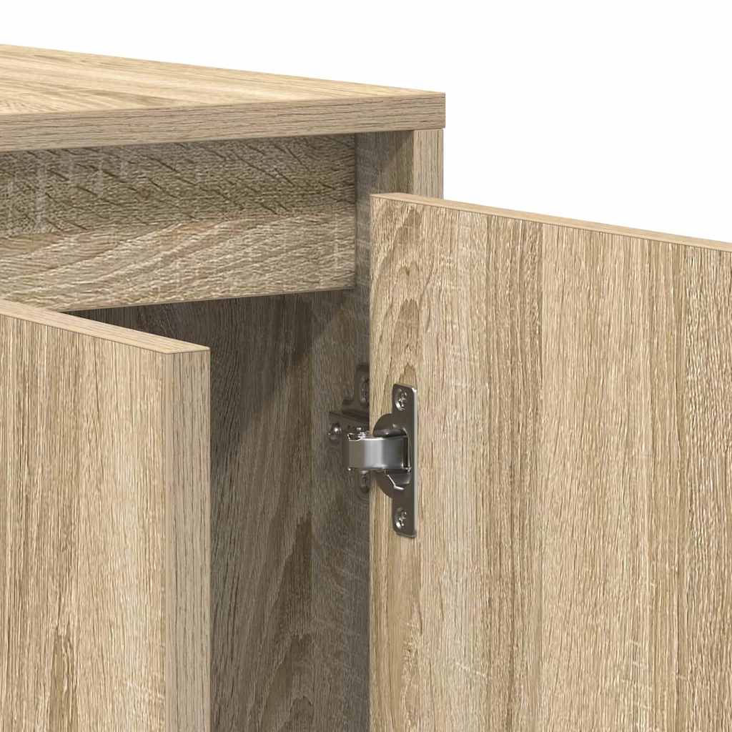 Sideboard Sonoma-eg 120 x 41 x 75 cm Konstrueret træ