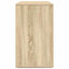 Sideboard Sonoma-eg 120 x 41 x 75 cm Konstrueret træ