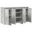 Sideboard Betongrå 120 x 41 x 75 cm Konstrueret træ