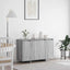 Sideboard Grå sonoma-eg 120 x 41 x 75 cm Konstrueret træ