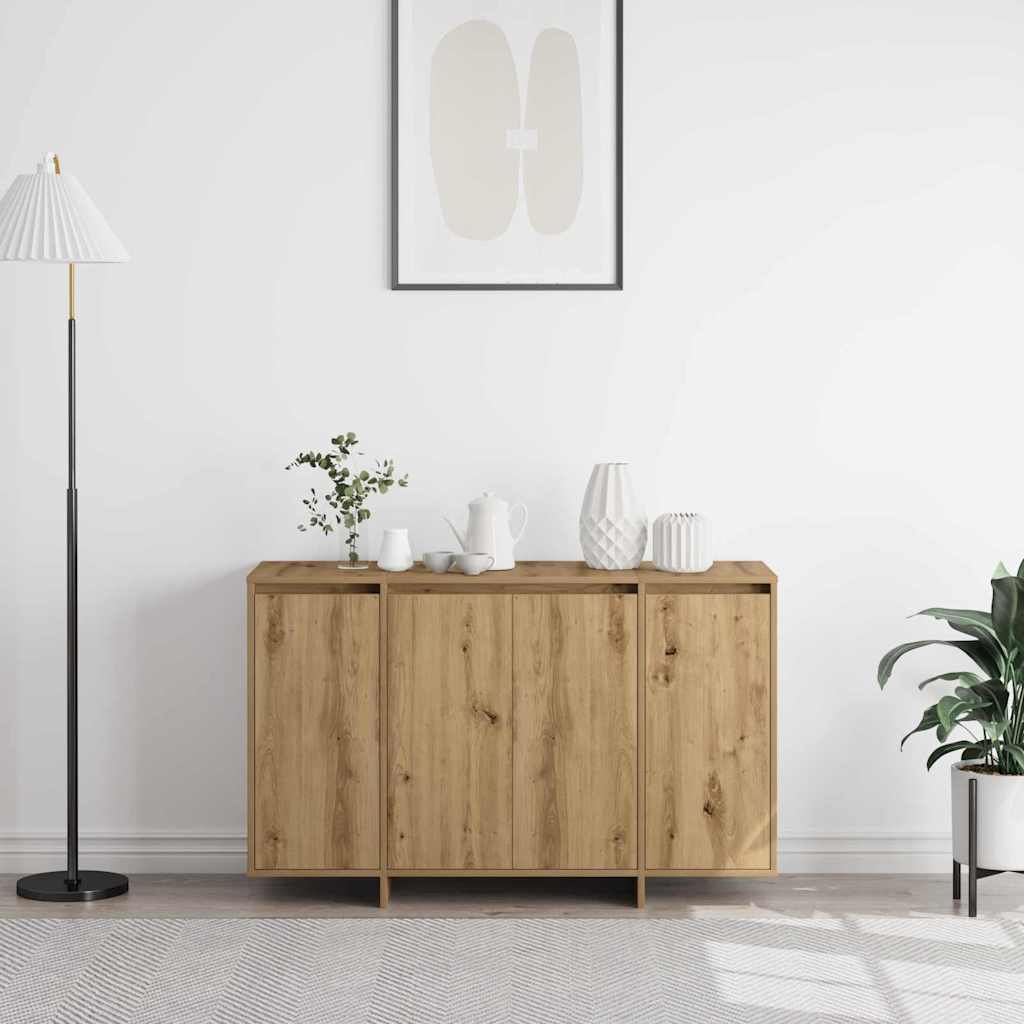 Sideboard Artisan Egetræ 120 x 41 x 75 cm Konstrueret træ