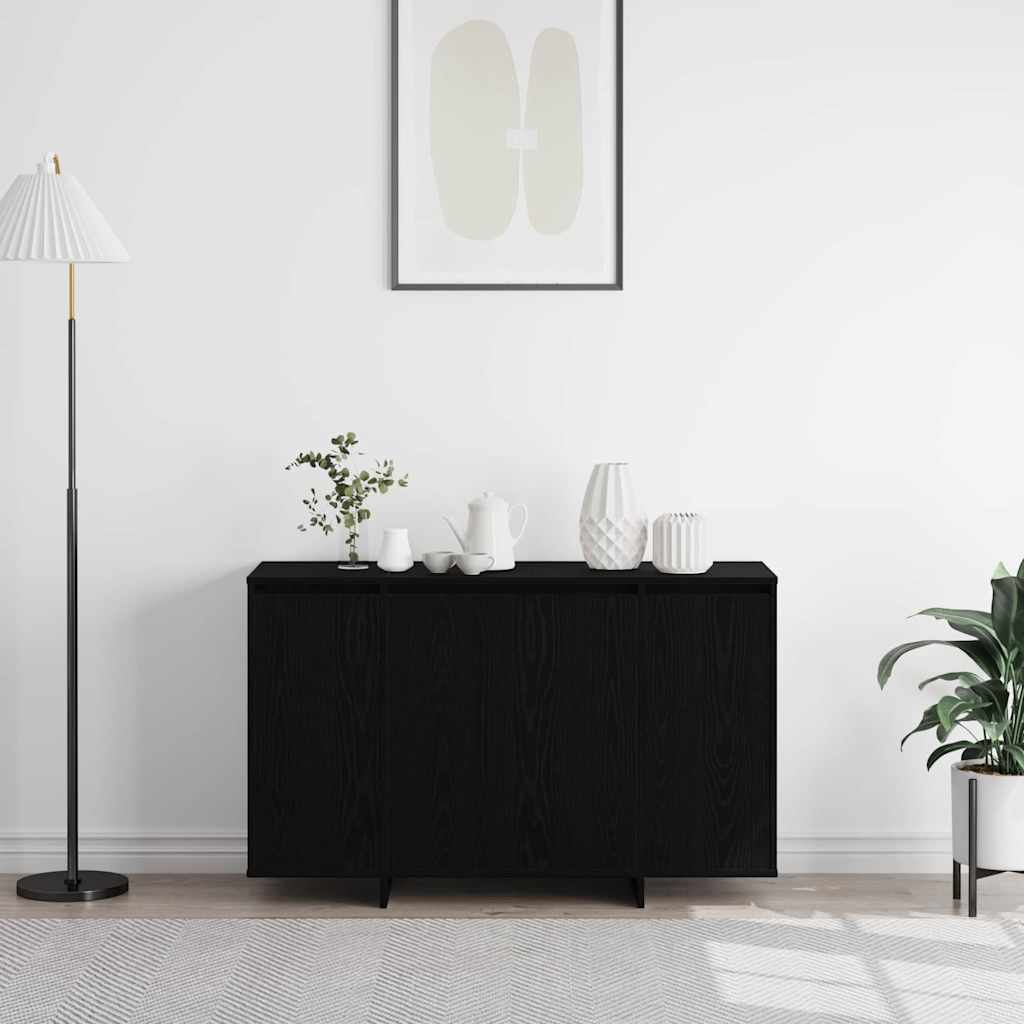 Sideboard Sort eg 120 x 41 x 75 cm Konstrueret træ