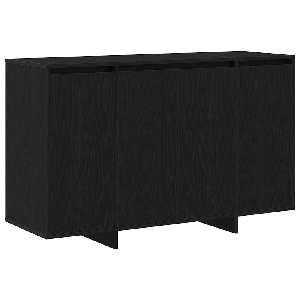 Sideboard Sort eg 120 x 41 x 75 cm Konstrueret træ