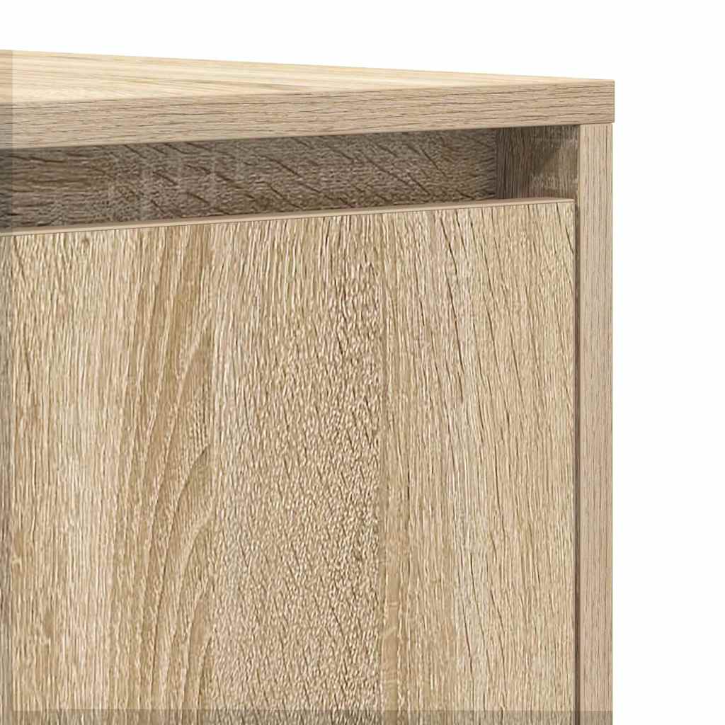 Sideboard med skuffe Sonoma eg 120 x 41 x 75 cm Konstrueret træ