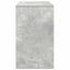 Sideboard med skuffe Beton Grå 120 x 41 x 75 cm Konstrueret træ
