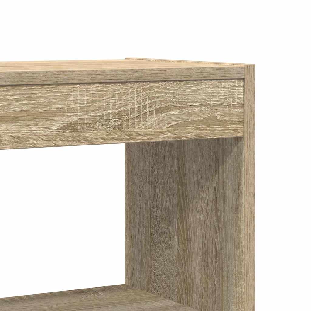 Bogskab Sonoma eg 100 x 30 x 198 cm Konstrueret træ