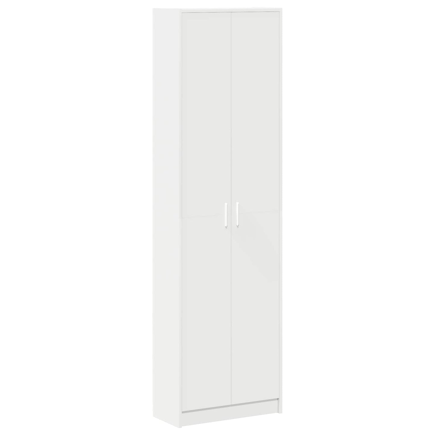 Garderobeskab med hylde Hvid 55 x 25 x 189 cm Konstrueret træ