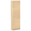 Garderobeskab Sonoma eg 55 x 25 x 189 cm Konstrueret træ