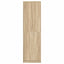 Garderobeskab Sonoma eg 55 x 25 x 189 cm Konstrueret træ