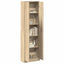 Garderobeskab Sonoma eg 55 x 25 x 189 cm Konstrueret træ