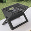 Udendørs grill Sort 46 x 31 x 31 cm Stål