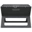 Udendørs grill Sort 46 x 31 x 31 cm Stål