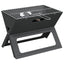 Udendørs grill Sort 46 x 31 x 31 cm Stål