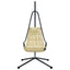 Hængende æggestol Stål 94 x 107 x 196,5 cm Beige