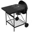 Udendørs grill 91 x 71 x 107 cm Metal Sort