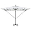 Parasol Sandfarvet 286 x 284 x 270 cm Aluminium og Polyester