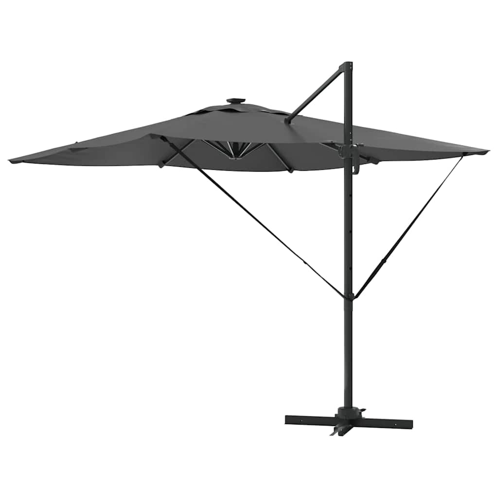 Parasol Antracit 286 x 284 x 270 cm Aluminium og Polyester