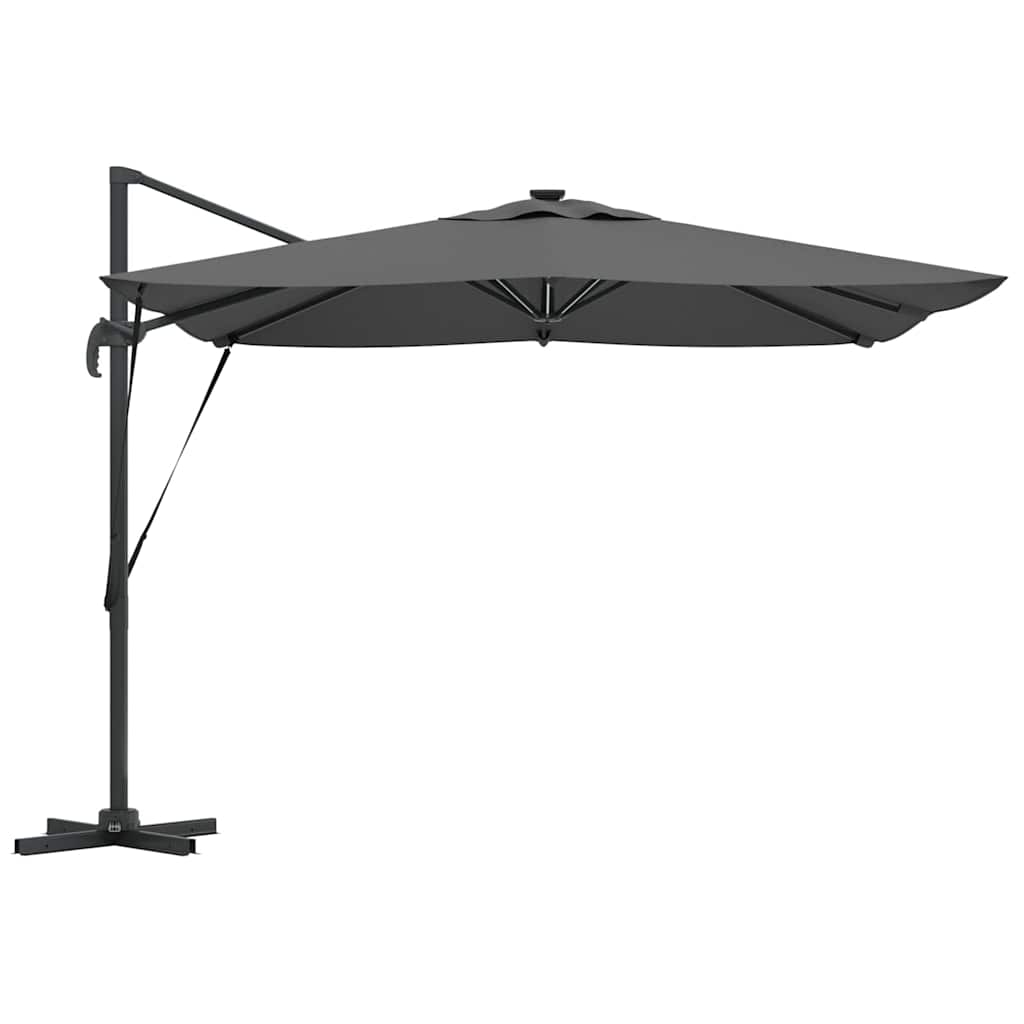 Parasol Antracit 286 x 284 x 270 cm Aluminium og Polyester