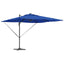 Parasol Azure Blue 286 x 284 x 270 cm Aluminium og Polyester