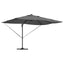 Parasol Antracit 352 x 251 x 265 cm Polyester og Aluminium