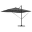 Parasol Antracit 352 x 251 x 265 cm Polyester og Aluminium