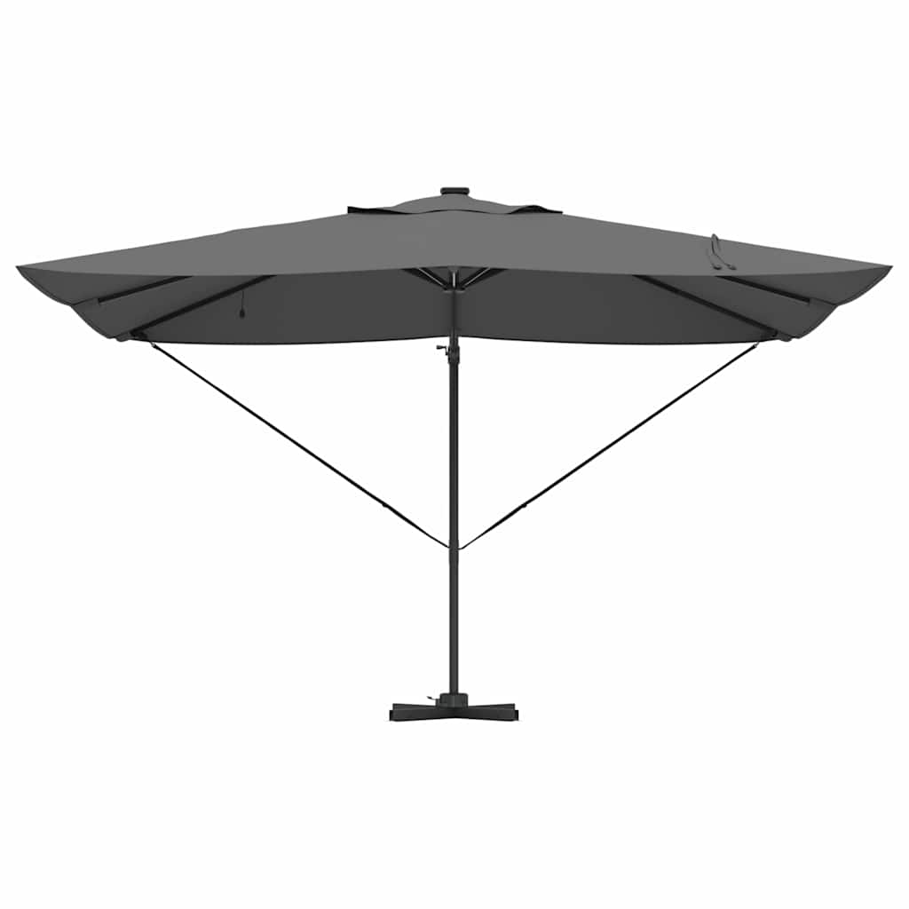Parasol 352 x 251 x 265 cm Polyester og Aluminium Antracit
