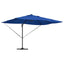Parasol 352 x 251 x 265 cm Polyester og Aluminium Azurblå