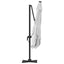 Roma Parasol Beige 286 x 284 x 265 cm Aluminium og Polyester