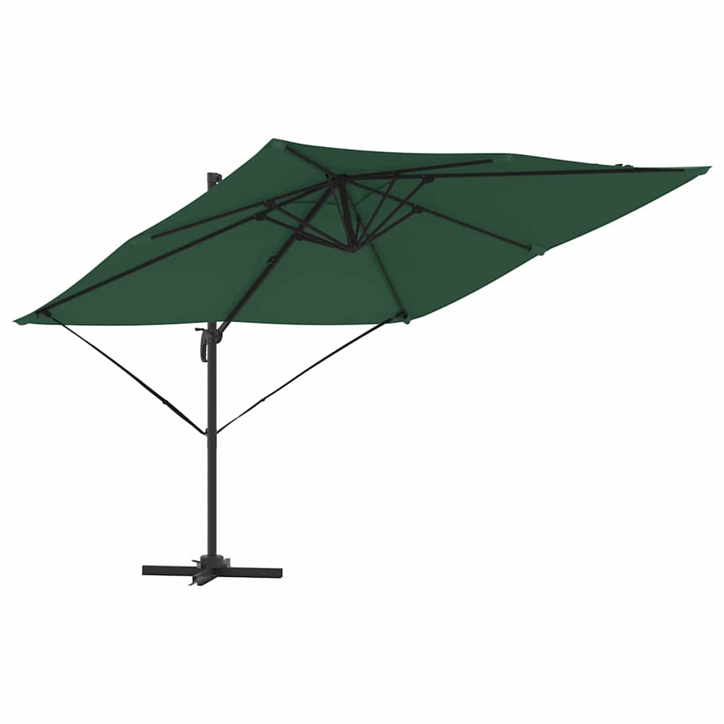 Roma Parasol Grøn 286 x 284 x 265 cm Aluminium og Polyester