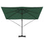 Roma Parasol Grøn 286 x 284 x 265 cm Aluminium og Polyester