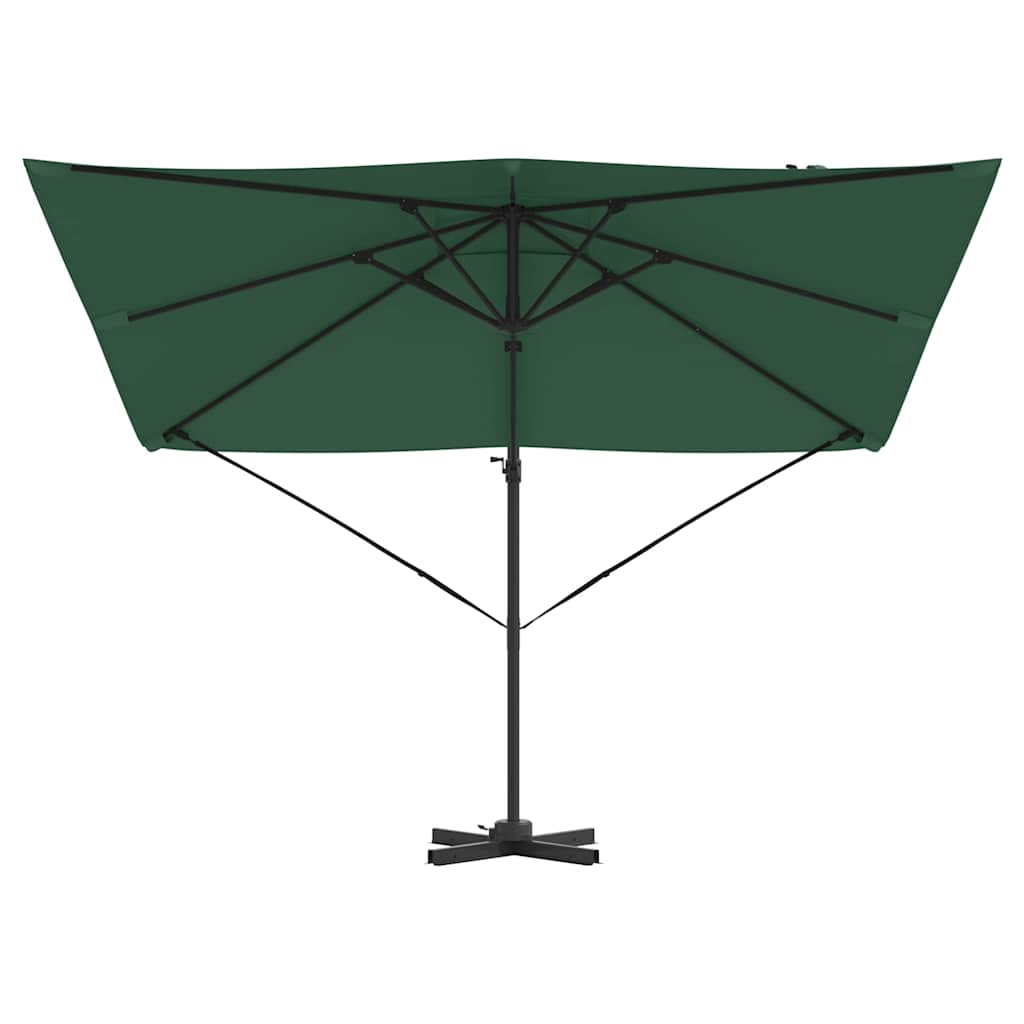 Roma Parasol Grøn 286 x 284 x 265 cm Aluminium og Polyester