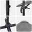 Roma Parasol Antracit 286 x 284 x 265 cm Aluminium og Polyester