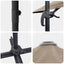 Roma Parasol 286 x 284 x 265 cm Aluminium og Polyester