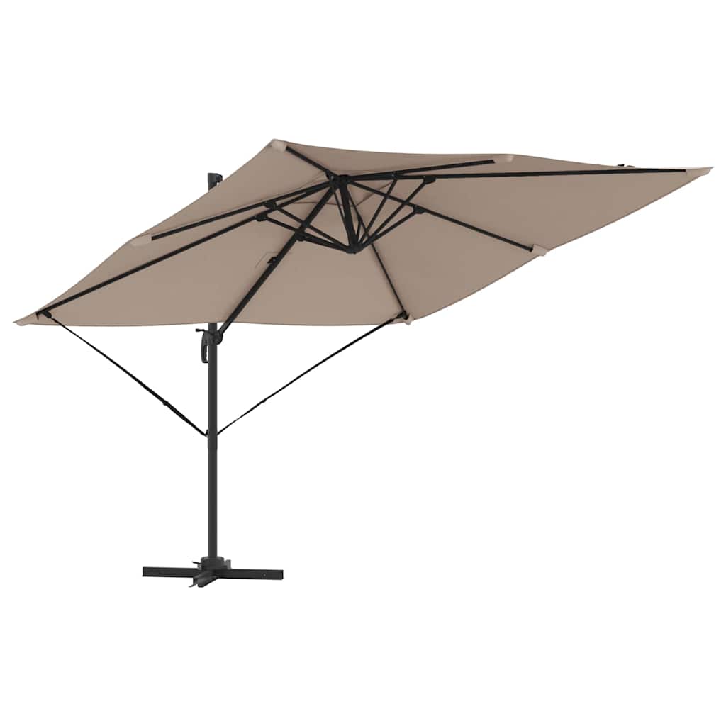 Roma Parasol 286 x 284 x 265 cm Aluminium og Polyester