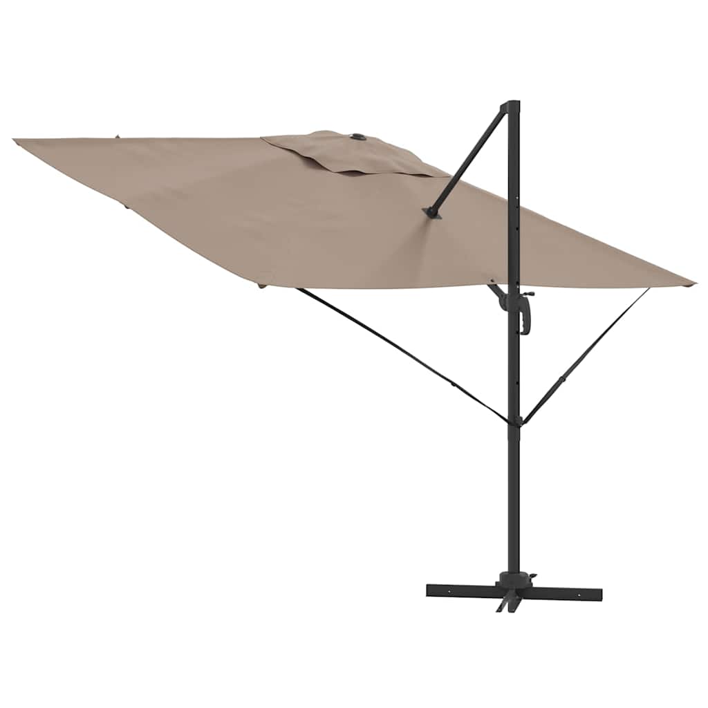 Roma Parasol 286 x 284 x 265 cm Aluminium og Polyester